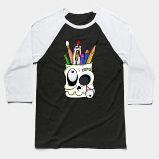 Creative skull Baseball T-Shirt